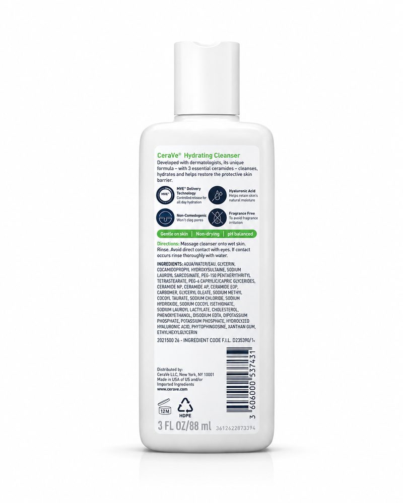 CeraVe Hydrating Cleanser 88ml product photo