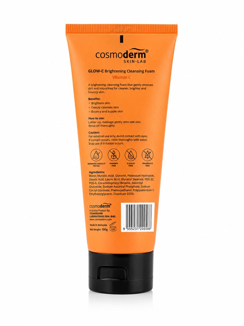 Cosmoderm Glow-C Vitamin Foam Cleanser 100 ml product photo