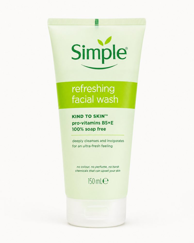 Simple Kind to Skin Refreshing Facial Wash Gel 150ml product photo