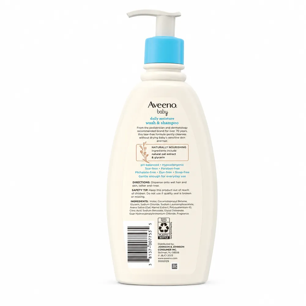AVEENO Baby Wash & Shampoo 354ml product photo