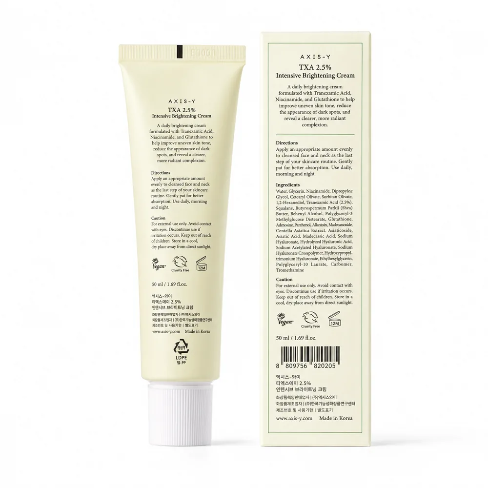 AXIS-Y TXA 2.5% Intensive Brightening Cream 50ml product photo