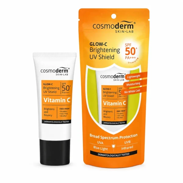 COSMODERM Glow-C Brightening UV Shield 30ml product photo