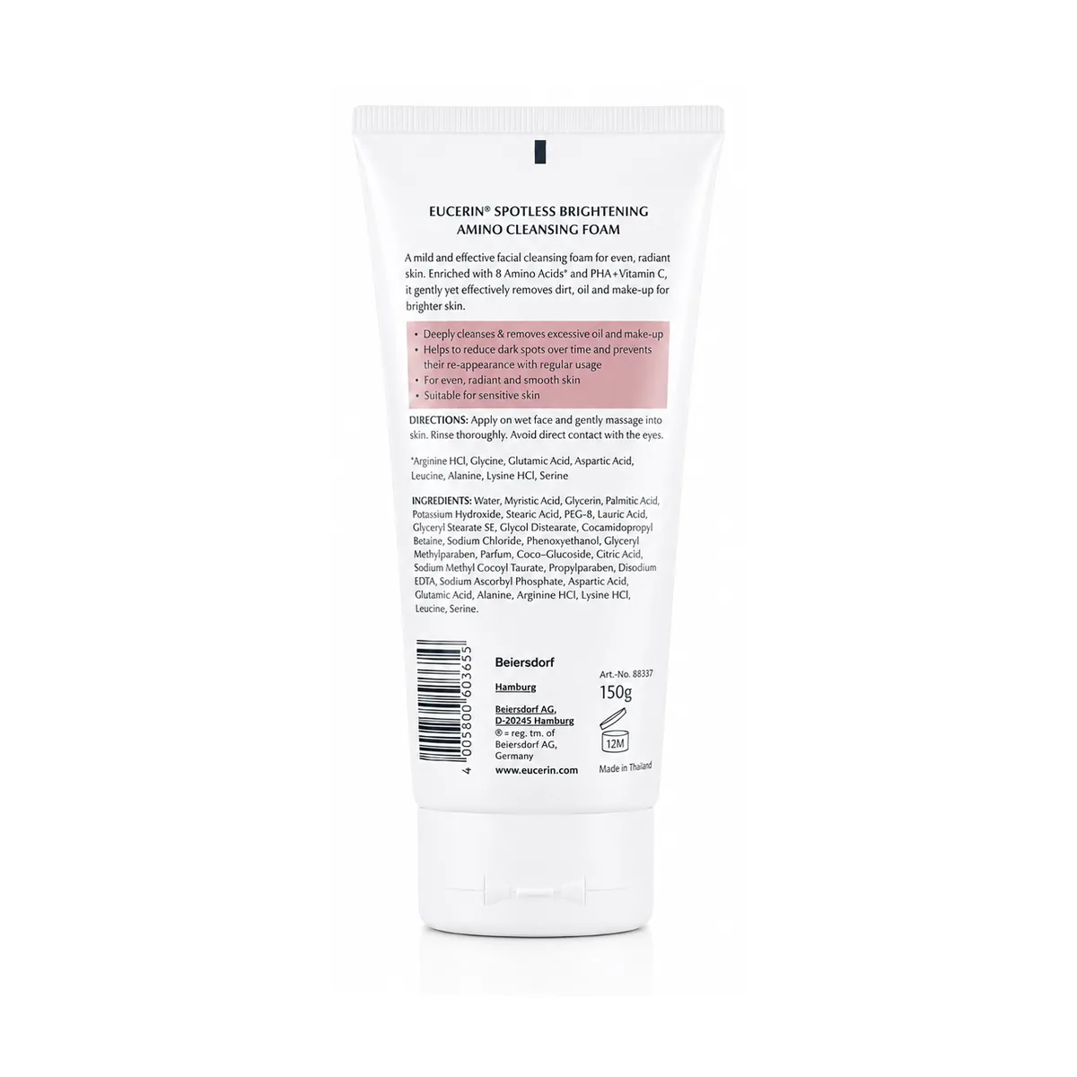 Eucerin Spotless Brightening Cleanser Foam 150g product photo