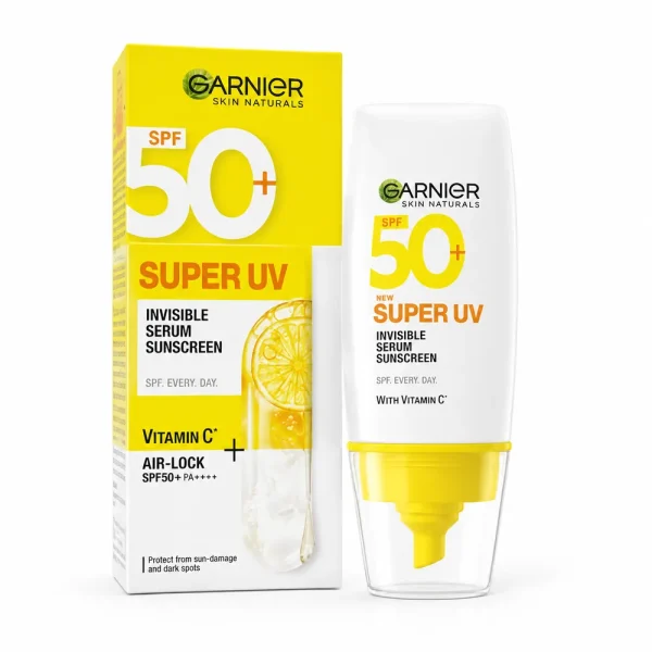 GARNIER Super UV Serum Sunscreen SPF50+ 30ml product photo