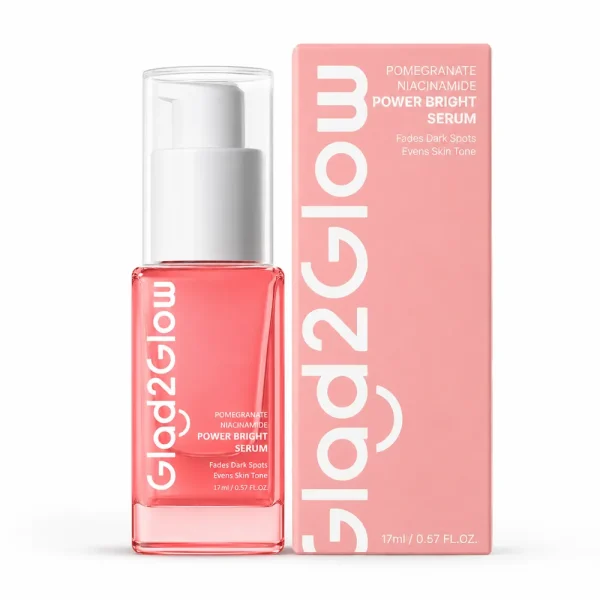 GLAD2GLOW Pomegranate  Niacinamide Power Bright Serum 17ml product photo