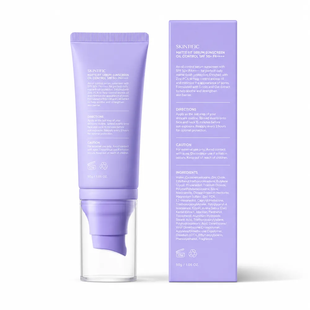 SKINTIFIC Matte Fit Serum Sunscreen 50g product photo