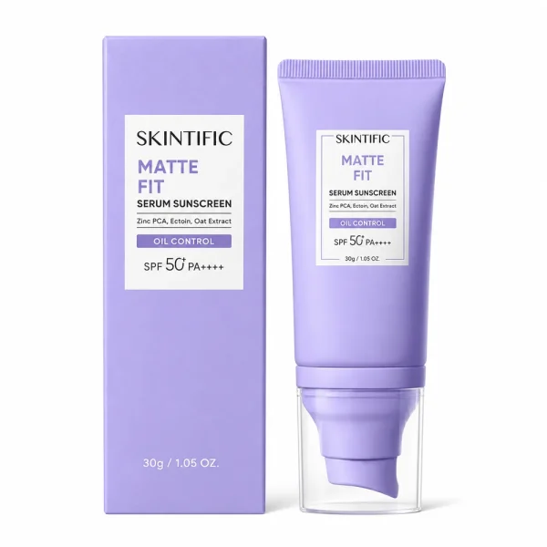 SKINTIFIC Matte Fit Serum Sunscreen 50g product photo