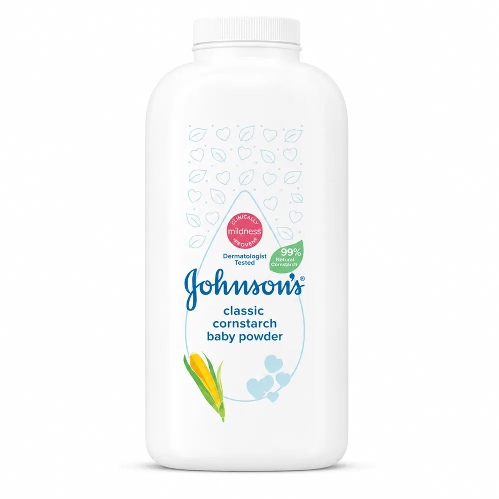 JOHNSON'S Cornstarch Classic Baby Powder 500g product photo