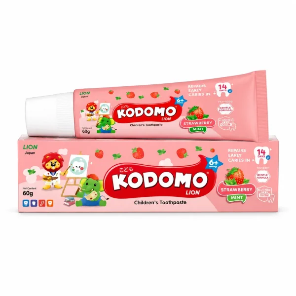 KODOMO 6+ Strawberry Mint Toothpaste 60g product photo